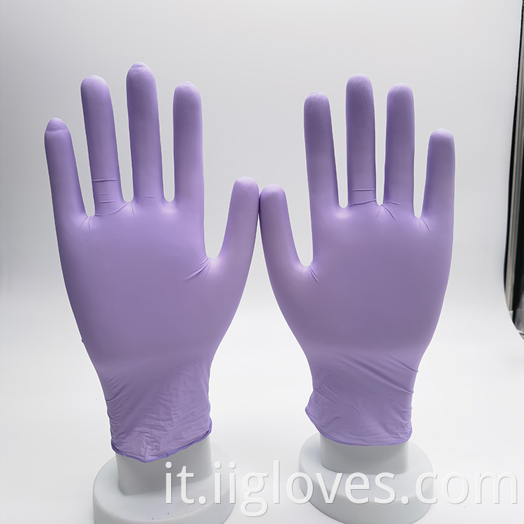 Guanti di sicurezza da lavoro in cucina nitrile senza cibo senza cibo guanti nitrile impermeabili